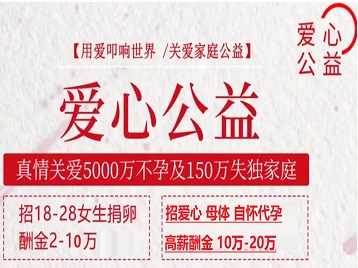 佳木斯市捐卵助孕生子 爱心志愿者招募